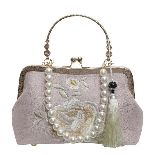 Premium Style Embroidery Style Crossbody Bag