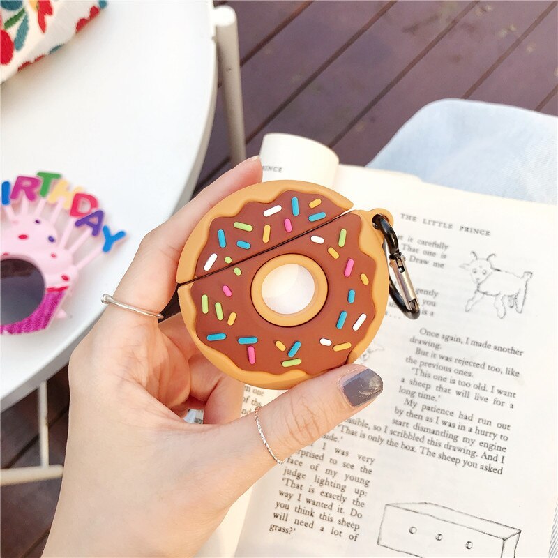 Compatible with Apple, Donuts Case  Airpods Pro Silicorn