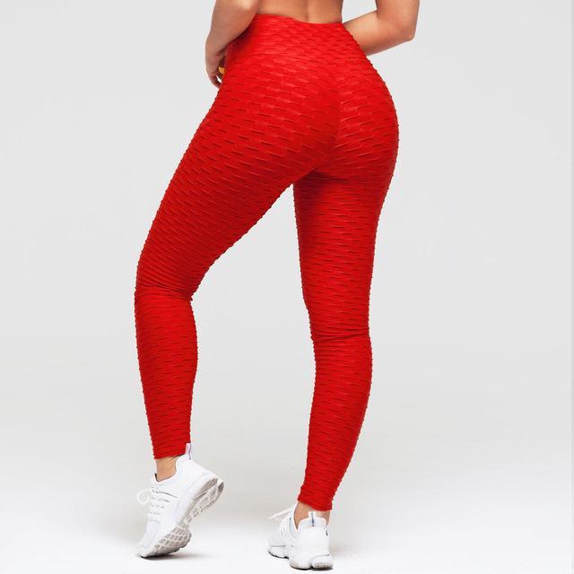 Ladies Booty Lifting Anti Cellulite Scrunch Leggings Without Pocket