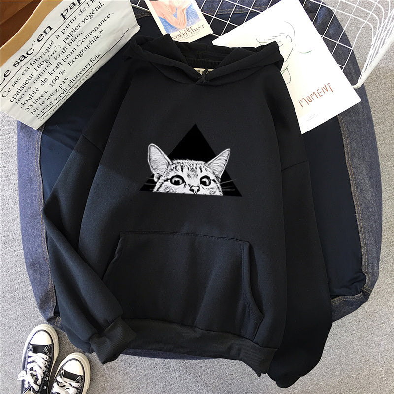 Women Cat Hoodie