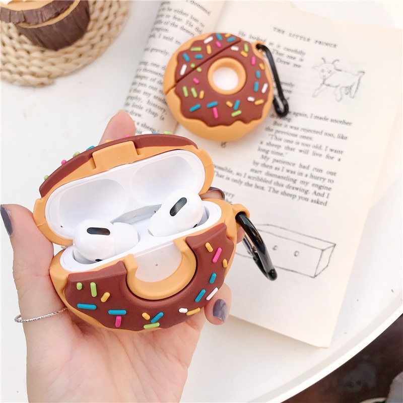 Compatible with Apple, Donuts Case  Airpods Pro Silicorn