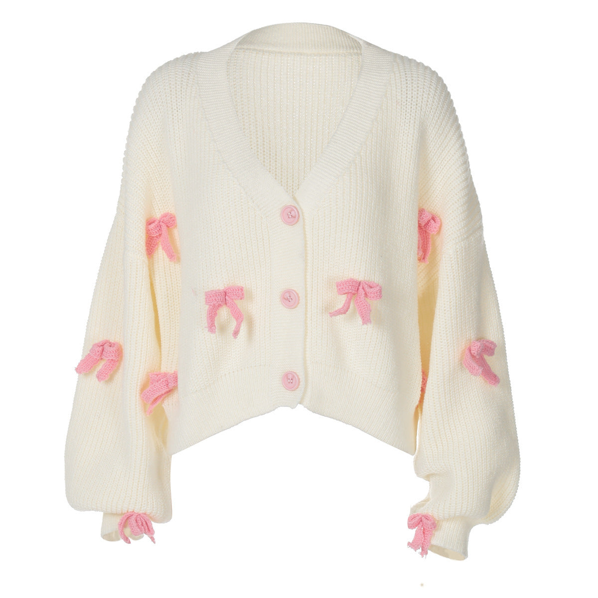 Special-interest Design Bow Decoration Women's Sweater