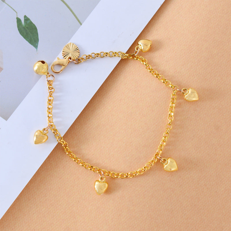 Versatile Women Heart Bracelet Women Fashion Jewelry