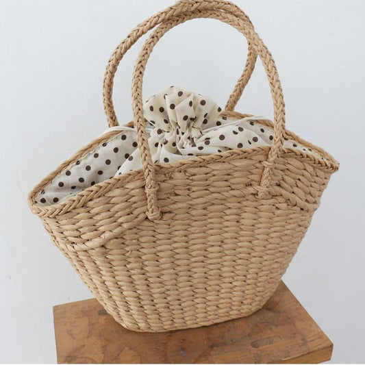 Fashion Rattan Women Handbags Wicker Lady Bag