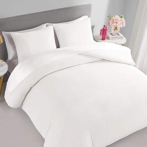 Juicy Couture Solid Velour 3-Piece King Comforter Set – Luxurious Bedding Ensemble