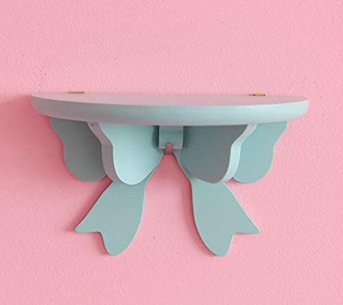 Kawaii Wood Floating Shelf Pink Room Decor