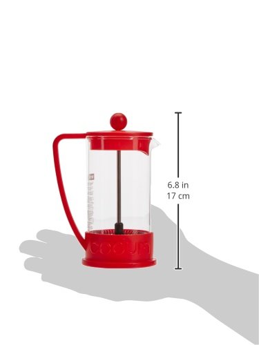 French Press Coffee Maker - Bodum 12oz Brazil High-Heat Borosilicate Glass