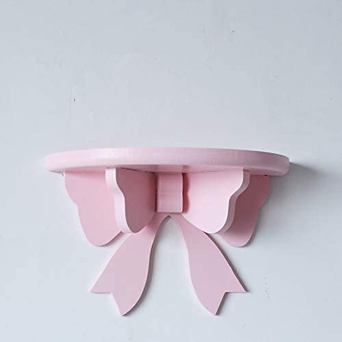 Kawaii Wood Floating Shelf Pink Room Decor