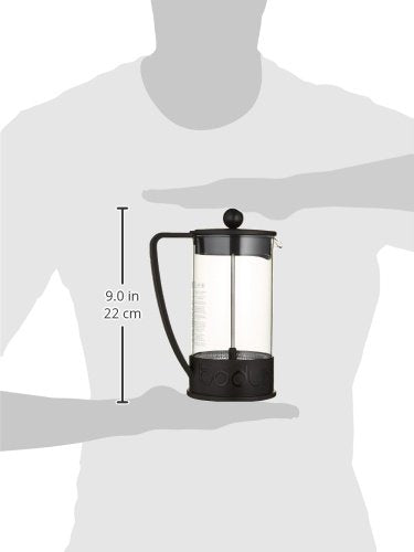 French Press Coffee Maker - Bodum 12oz Brazil High-Heat Borosilicate Glass