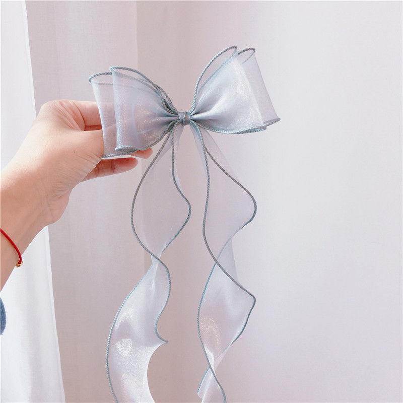 Girls Antique Streamer Bow Hairpin