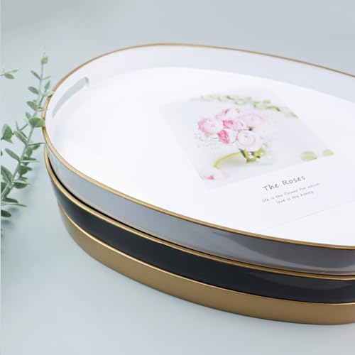 Versatile Decorative Tray with Handles