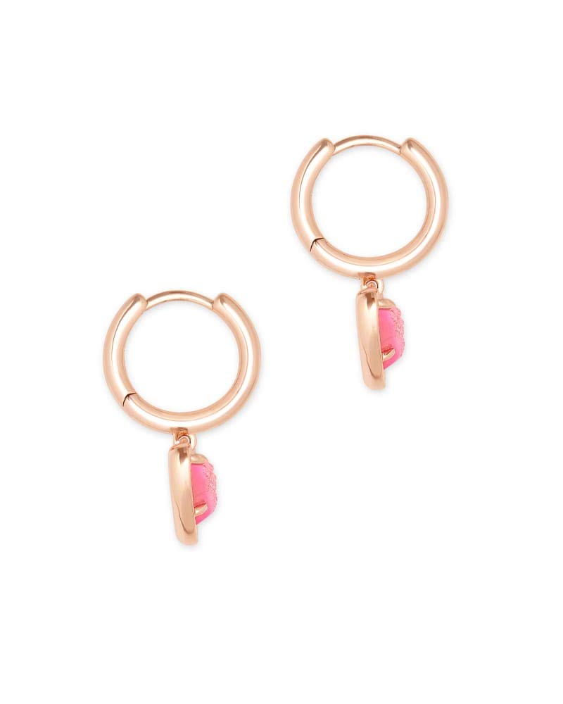 Kendra Scott Ari Heart Huggie Earrings for Women, Fashion Jewelry