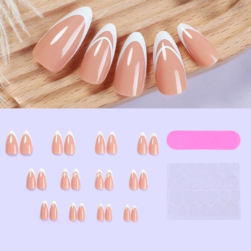 Press on Nails Ballerina Rhinestones Fake Nails Extra Long Stiletto Acrylic Nails Glossy Artificial Glue on Nails for Women