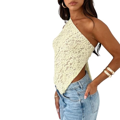 Women's Fashion Slim Fit One Shoulder Tops