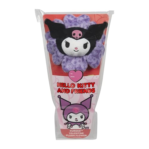 Hello Kitty and Friends 14-inch Hello Kitty Plush Flower with Bendable Stem