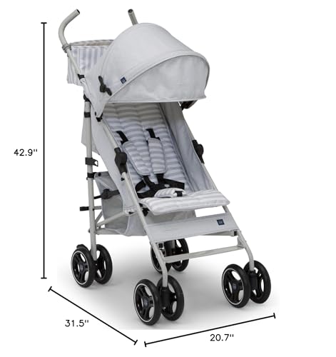 Lightweight Stroller with Recline, Compact Fold & Removable Parent Organizer