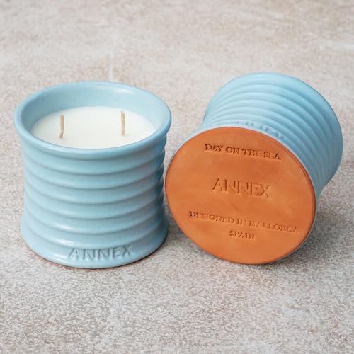 Scented Luxury Candles in Handmade Ceramic Jars, Soy Wax