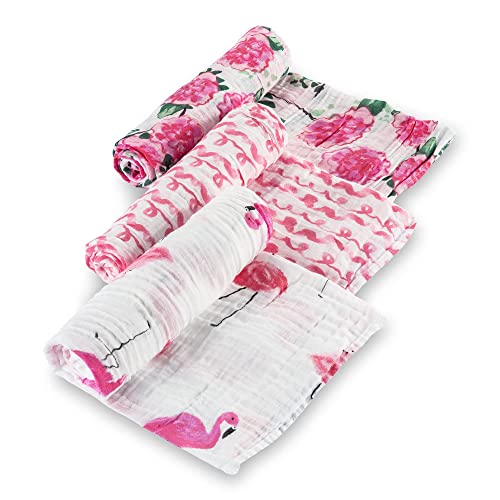 Cotton 100% Muslin Swaddle Blankets