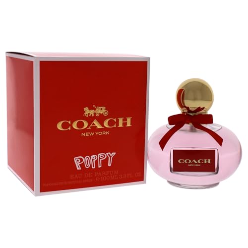 Coach Poppy Eau de Parfum - Long Lasting Fragrance with notes of Mandarin, Gardenia & Sandalwood - Floral & Fruity