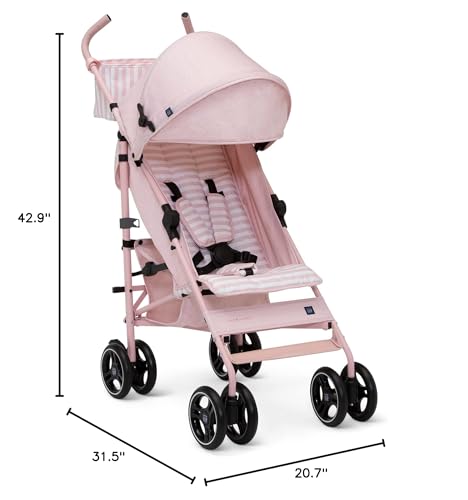 Lightweight Stroller with Recline, Compact Fold & Removable Parent Organizer