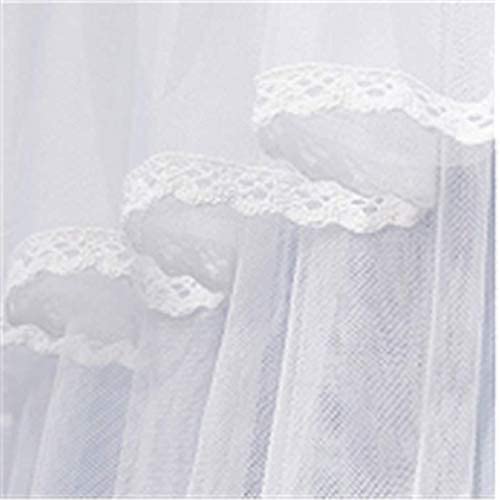 Princess Bed Canopy Bed Canopy Curtain- Double Layer Sheer Mesh Dome Bed Curtain