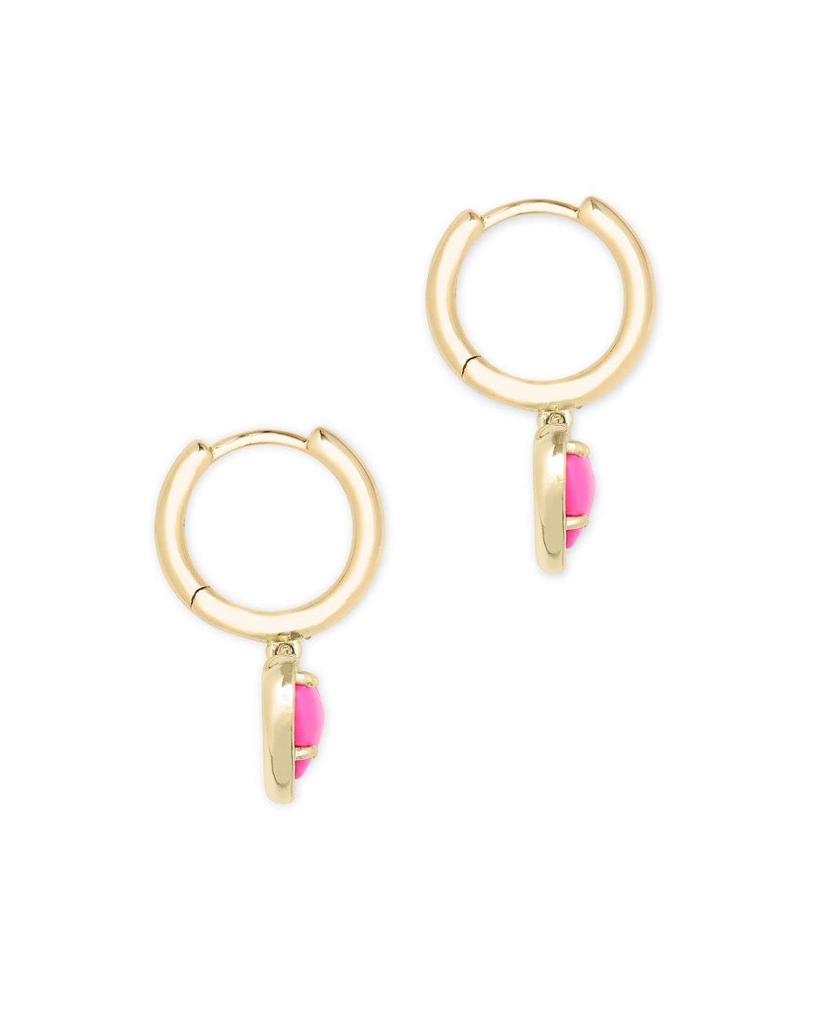 Kendra Scott Ari Heart Huggie Earrings for Women, Fashion Jewelry