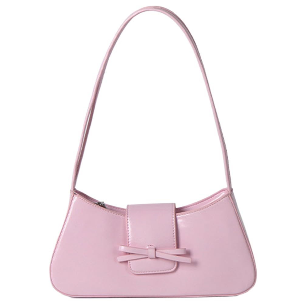 Trendy Coquette Leather Hobo Shoulder Bag for Women