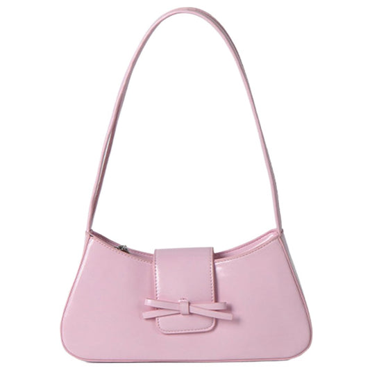 Trendy Coquette Leather Hobo Shoulder Bag for Women