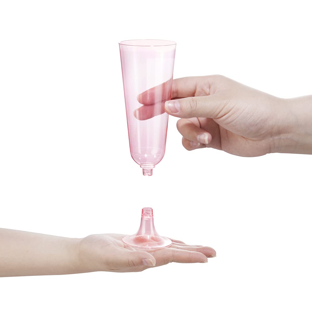 Plastic Champagne Flutes Disposable Glasses