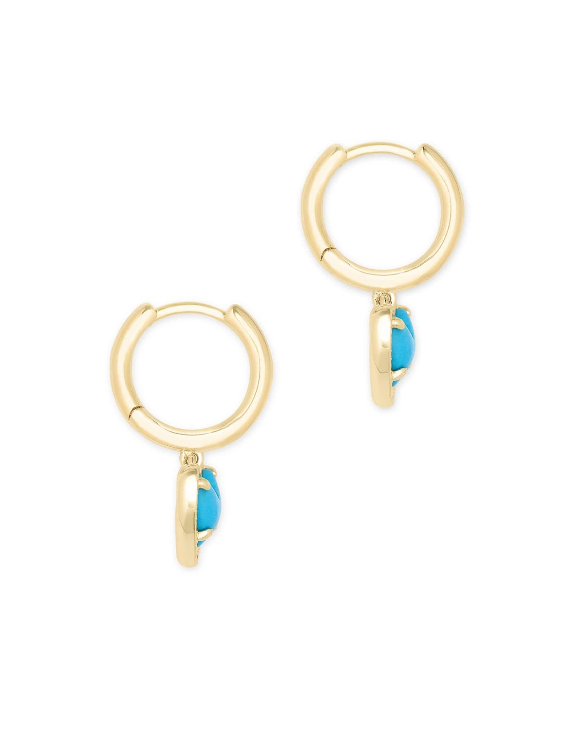 Kendra Scott Ari Heart Huggie Earrings for Women, Fashion Jewelry