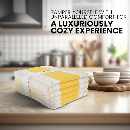 Classic Dish Towels Dishcloths Set Kitchen Rags| Drying Hand Towels Reusable Cotton 18x28 Inch Towel Spring Decorative Set of 6