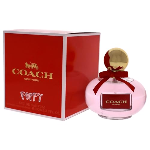 Coach Poppy Eau de Parfum - Long Lasting Fragrance with notes of Mandarin, Gardenia & Sandalwood - Floral & Fruity