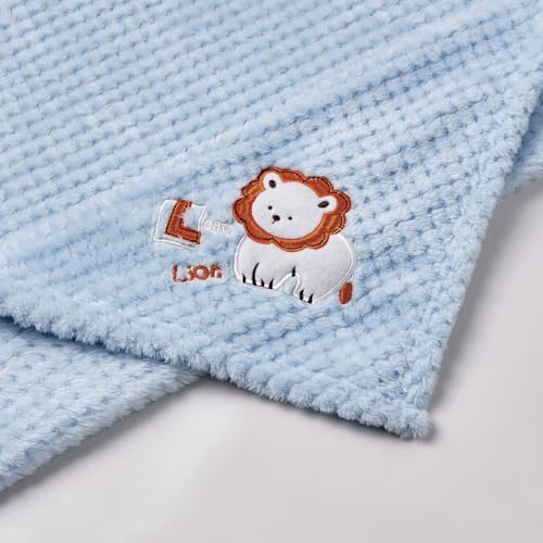 Cute Cozy Fluffy Warm Baby Blanket for Infants Toddlers' Bedding Crib Cot Stroller