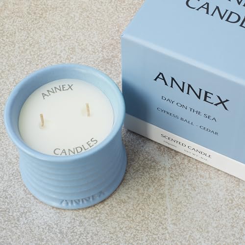 Scented Luxury Candles in Handmade Ceramic Jars, Soy Wax