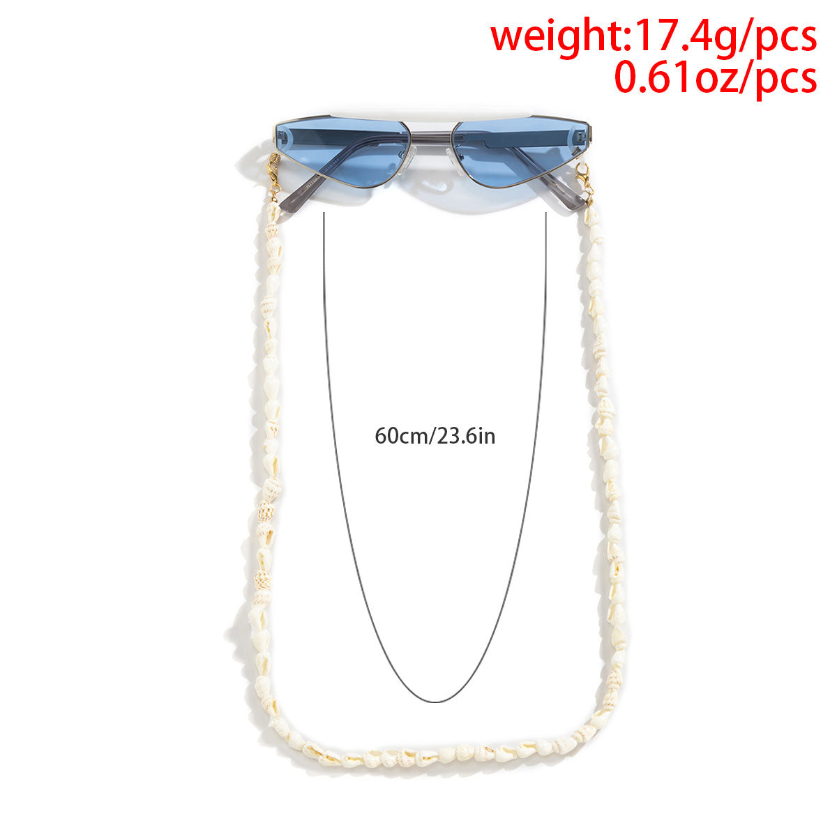 Conch Shell Beaded Halter Neck