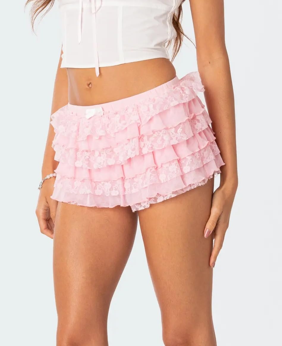 Women’s Lolita Bloomers – Cute Ruffle Lace Pumpkin Shorts & Y2K Pettipants