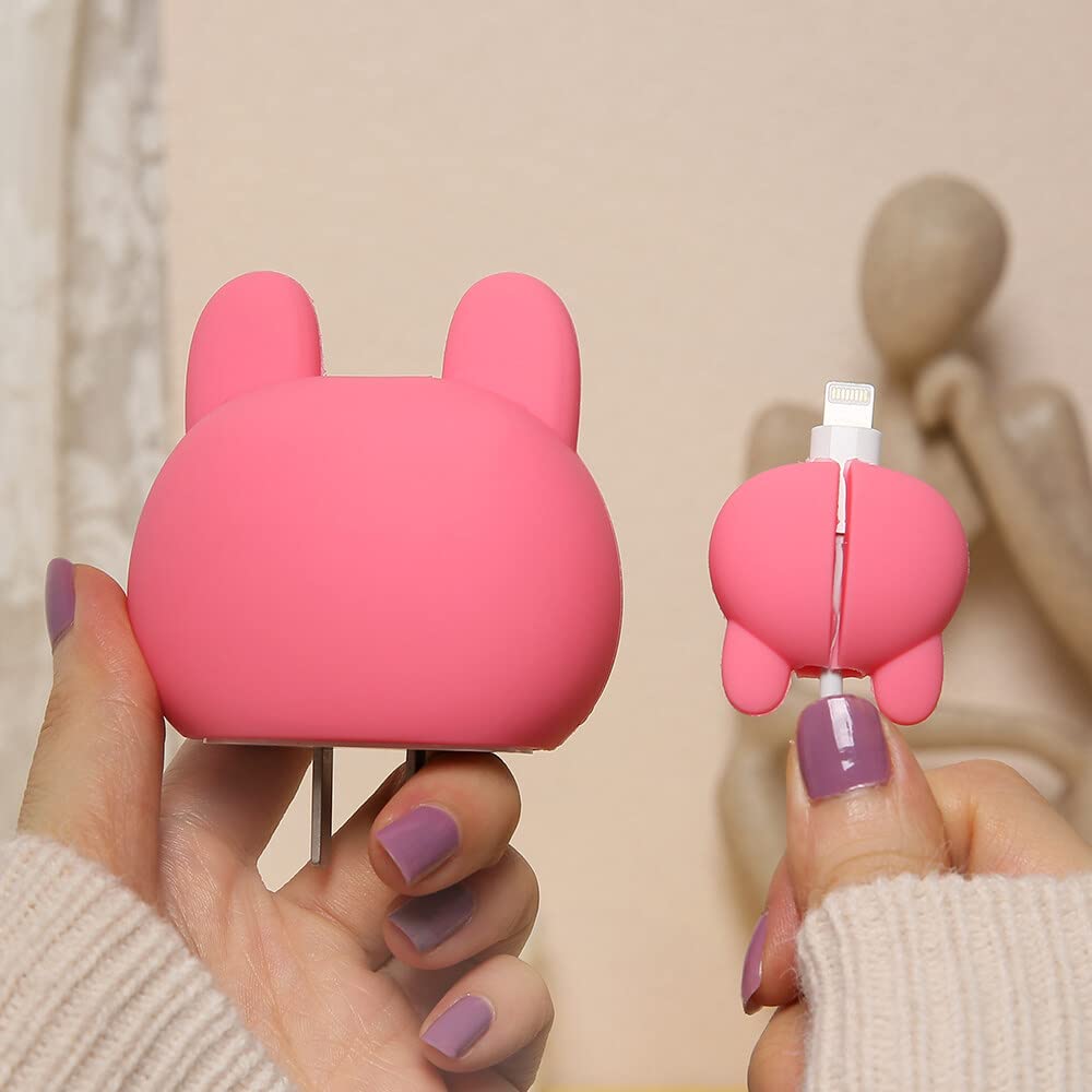 Cute 3D Cartoon Series Fast Charger Protector