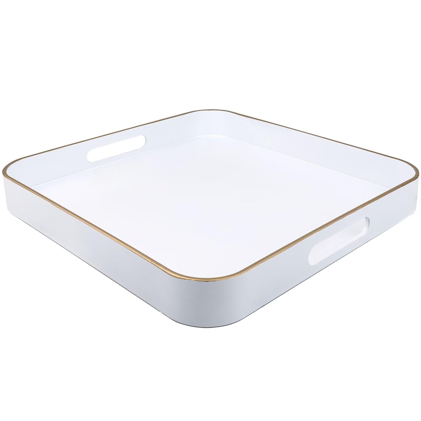 Versatile Decorative Tray with Handles