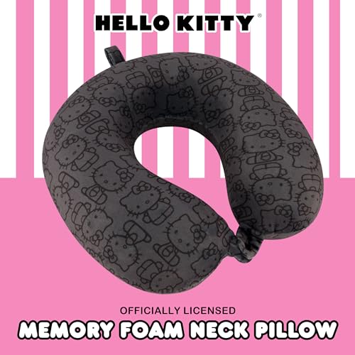 Hello Kitty Neck Pillow Support, Portable Travel Car Pillow for Sleep