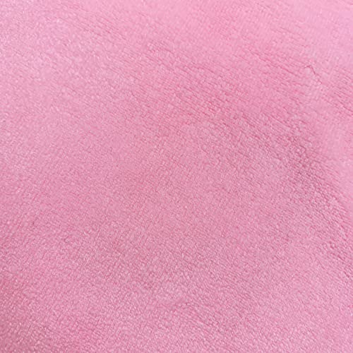 Pink Lace Bath Towels, Velet Ultra Soft & Absorbent Bath Towel and Hand Towels Set for Bathroom