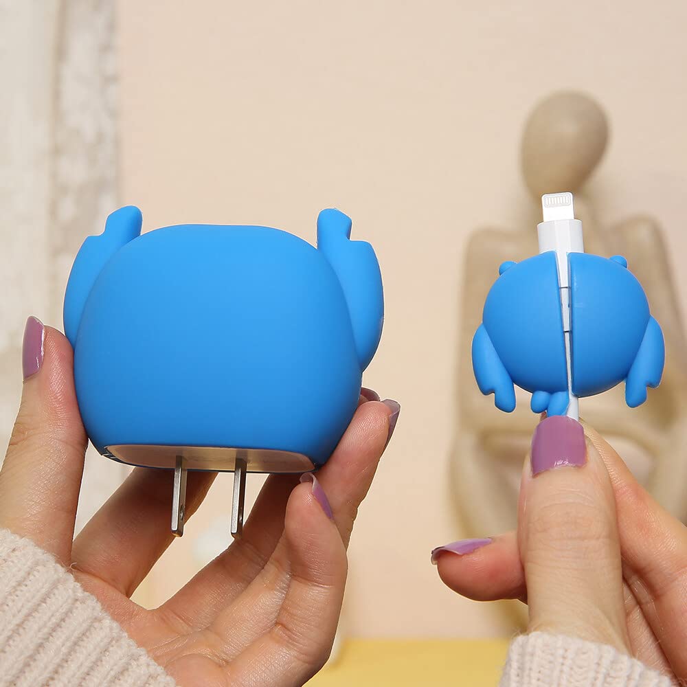 Cute 3D Cartoon Series Fast Charger Protector