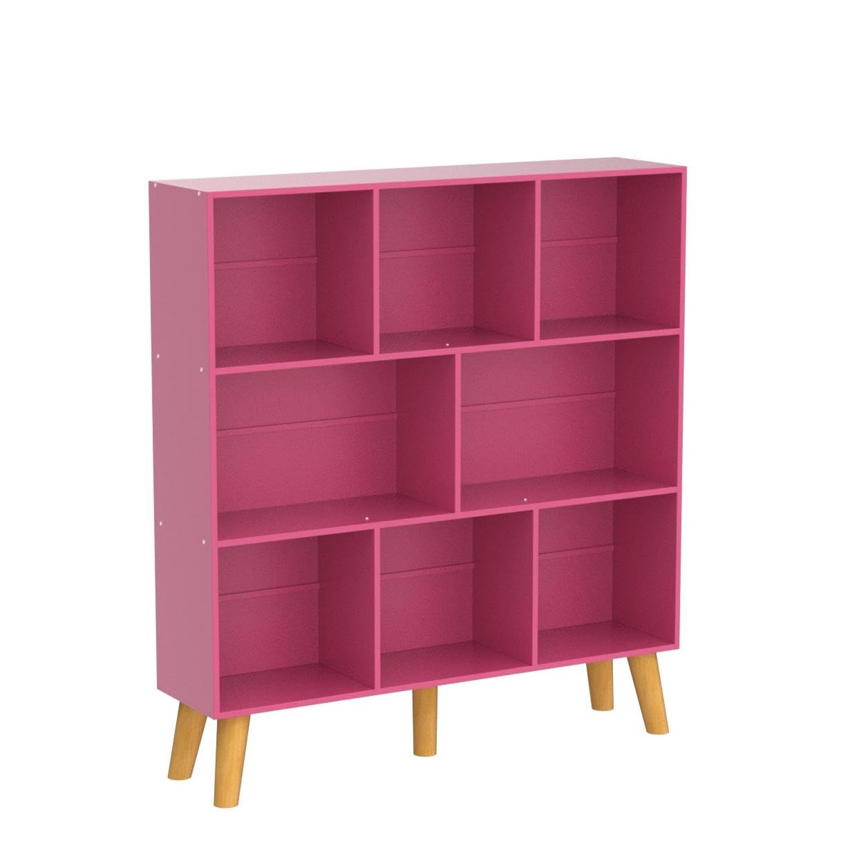 Modern Bookshelf - Large Freestanding Open