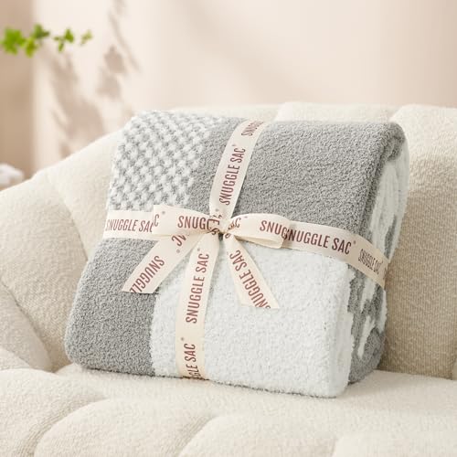 Throw Baby Blanket Microfiber Fluffy Warm Cozy Fuzzy Soft Throw Blanket Reversible Blankets