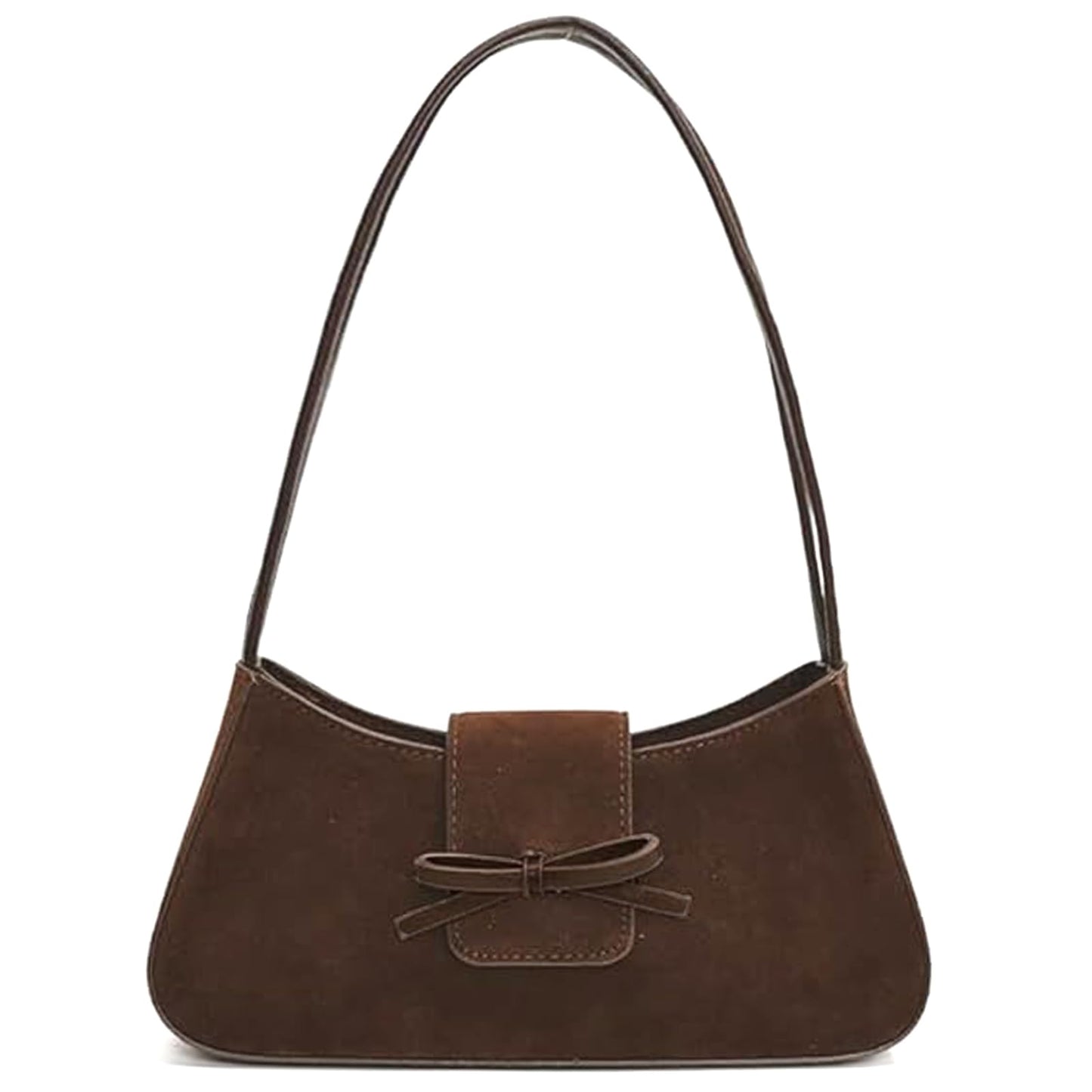 Trendy Coquette Leather Hobo Shoulder Bag for Women