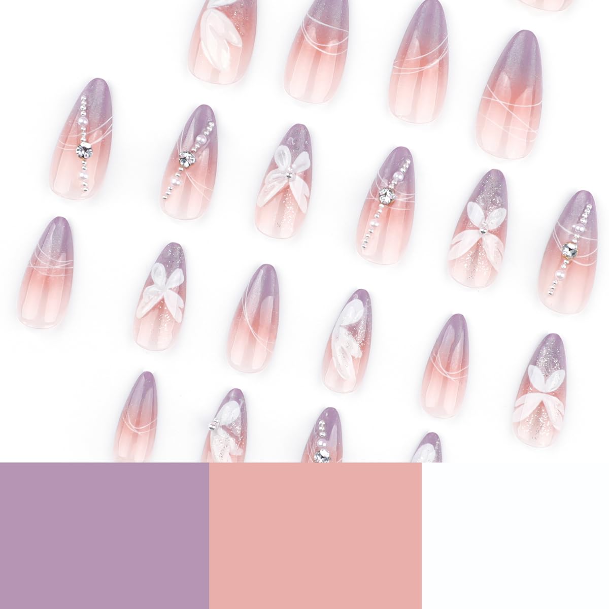 Women’s Acrylic Press on Nails