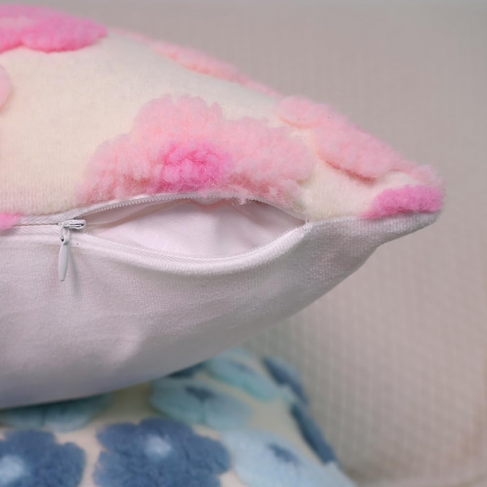 Cute Faux Fur Soft Plush Pillow Covers