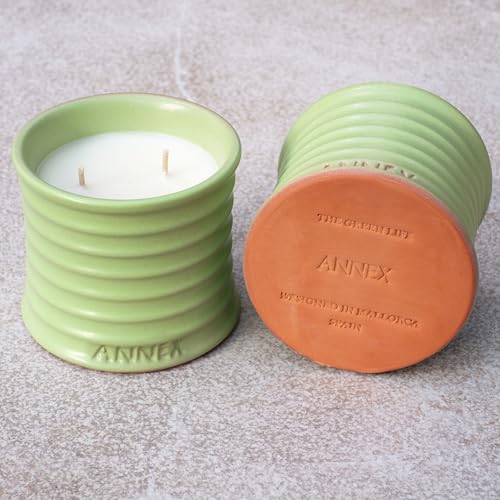 Scented Luxury Candles in Handmade Ceramic Jars, Soy Wax