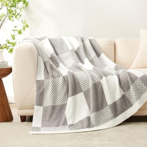 Throw Baby Blanket Microfiber Fluffy Warm Cozy Fuzzy Soft Throw Blanket Reversible Blankets