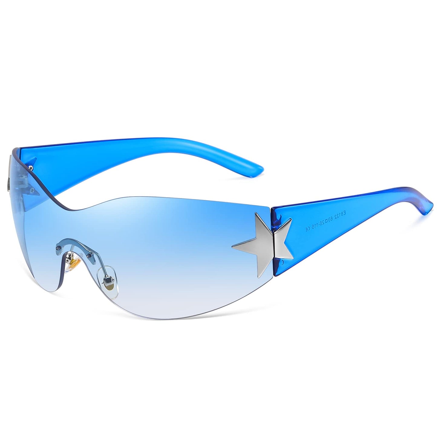 Y2k Sunglasses - Trendy Oversized Frameless Sun Glasses