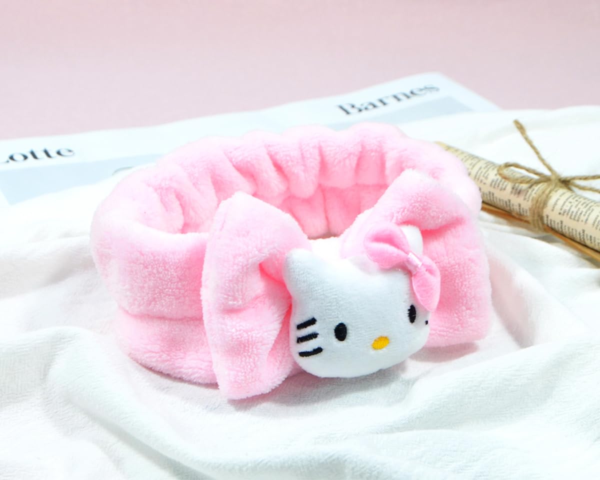 Kawaii Headband for Spa, Makeup, Face Washing